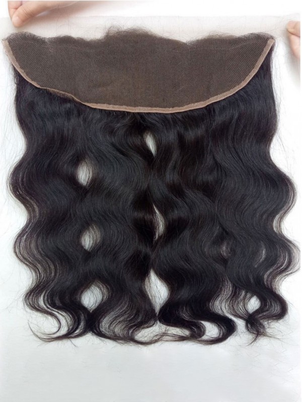 Capelli Vergini Dell'Onda Del Corpo 3 Pacchi Con Il Tessuto Dei Capelli Umani Della Chiusura Frontale Del Pizzo 13X4