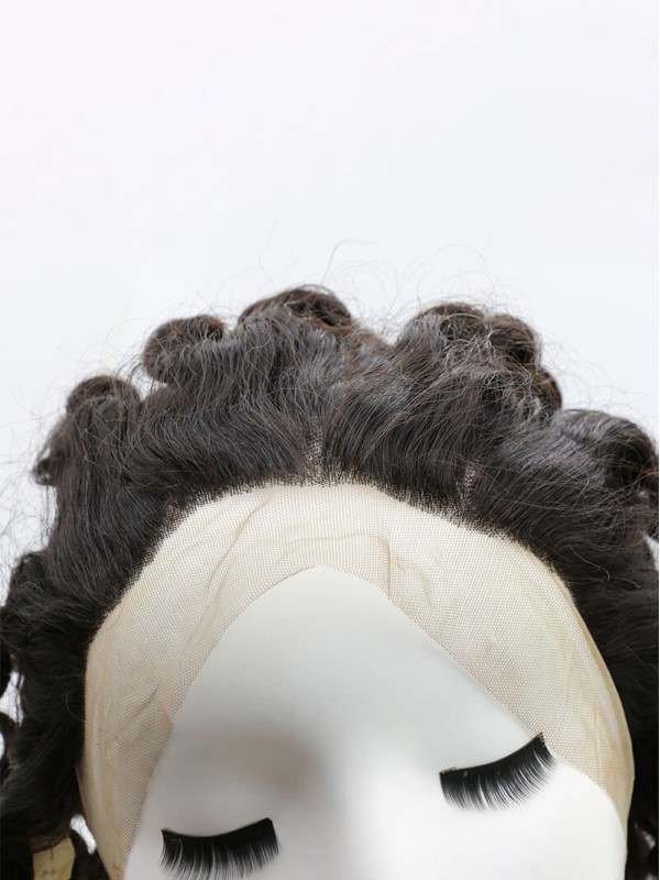 Capelli Vergini Ad Onda Profonda 3 Pacchi Con Capelli Umani Morbidi Con Chiusura Frontale In Pizzo 13X4