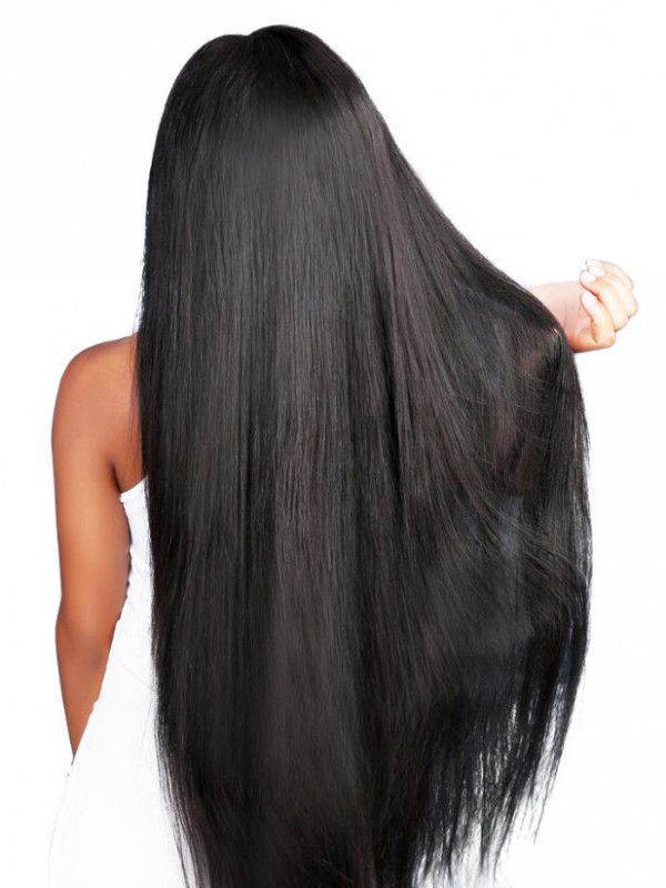 Capelli Brasiliani 4 Pezzi Lisci Con Chiusura In Pizzo 4 * 4