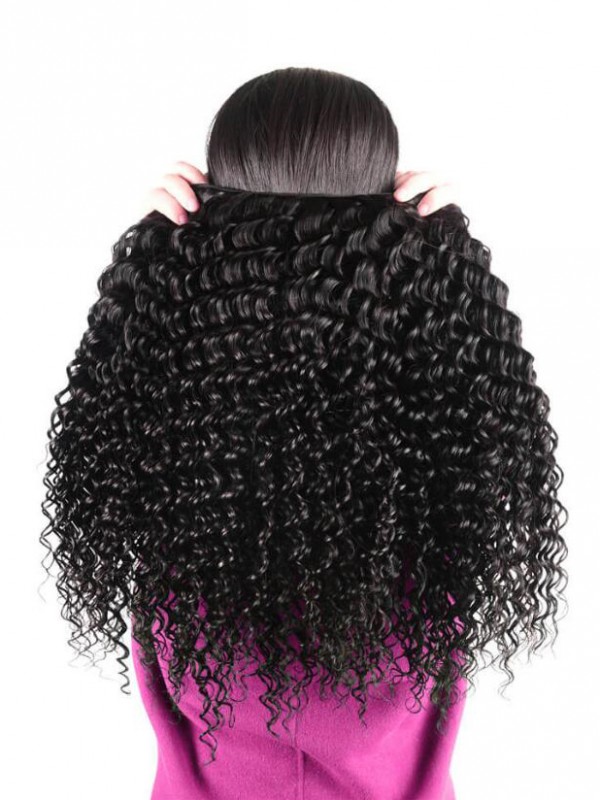 Capelli Brasiliani 3 Pacchi Onda Profonda Con Frontale 13X4