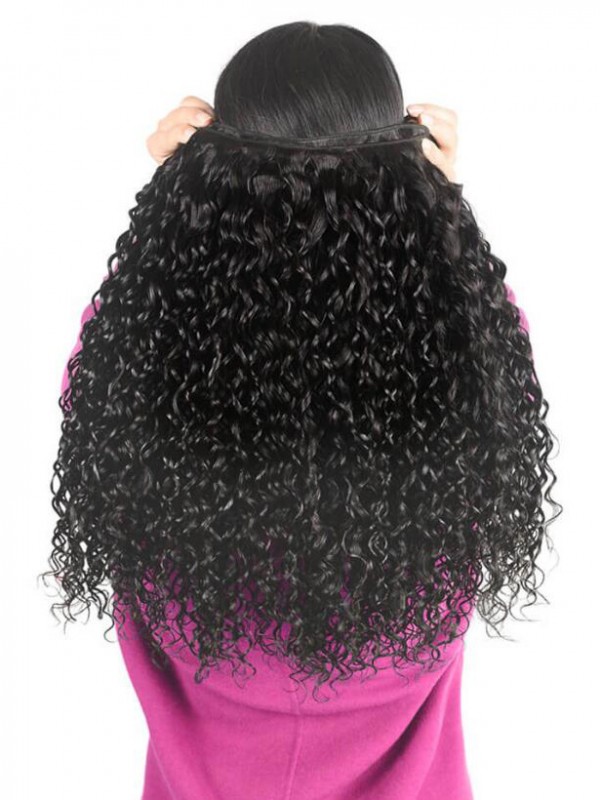 Frontale Da 13X4 Pollici Con 4 Pezzi Di Capelli Peruviani Con Onda Naturale