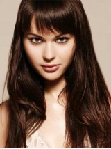 Clip Auburn Naturale Nella Frangia
