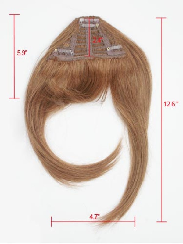 Clip Auburn Naturale Nella Frangia