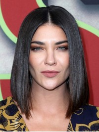 Jessica Szohr Parrucche Umane Frontali In Pizzo Diritte Con Riga Centrale 12 Pollici