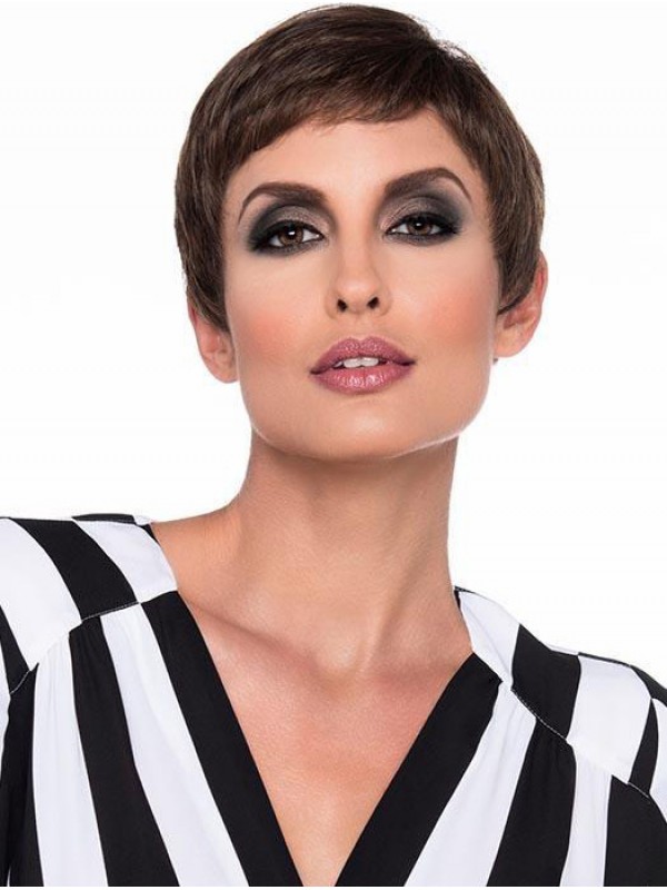 Parrucche Dritte Corte Pixie Cut