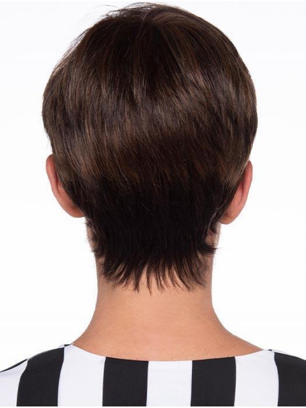 Parrucche Dritte Corte Pixie Cut