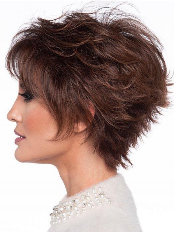 Parrucche Corte Ondulate