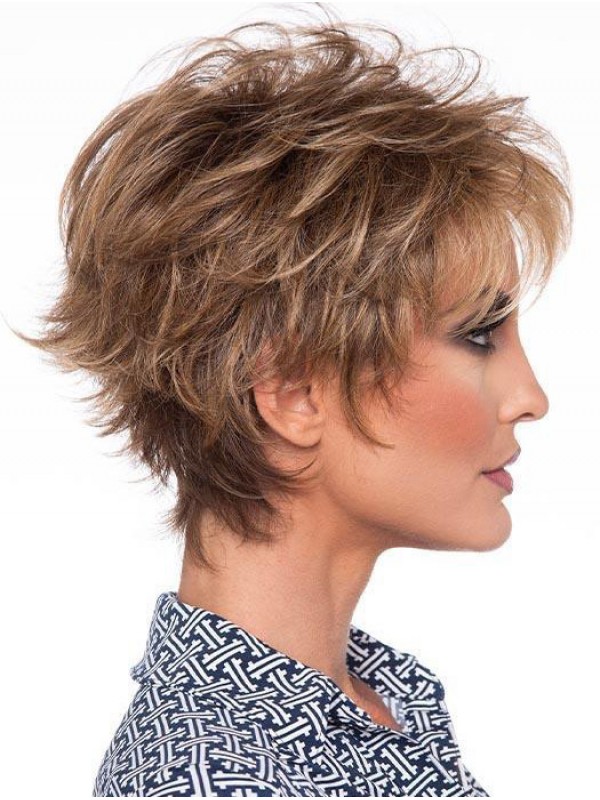 Parrucche Corte Ondulate