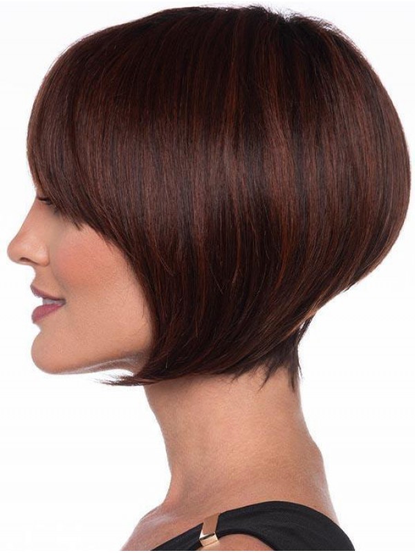 Parrucche Dritte Corte Stile Bob