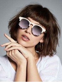 Parrucche Umane Con Pizzo Frontale Ondulato Bob