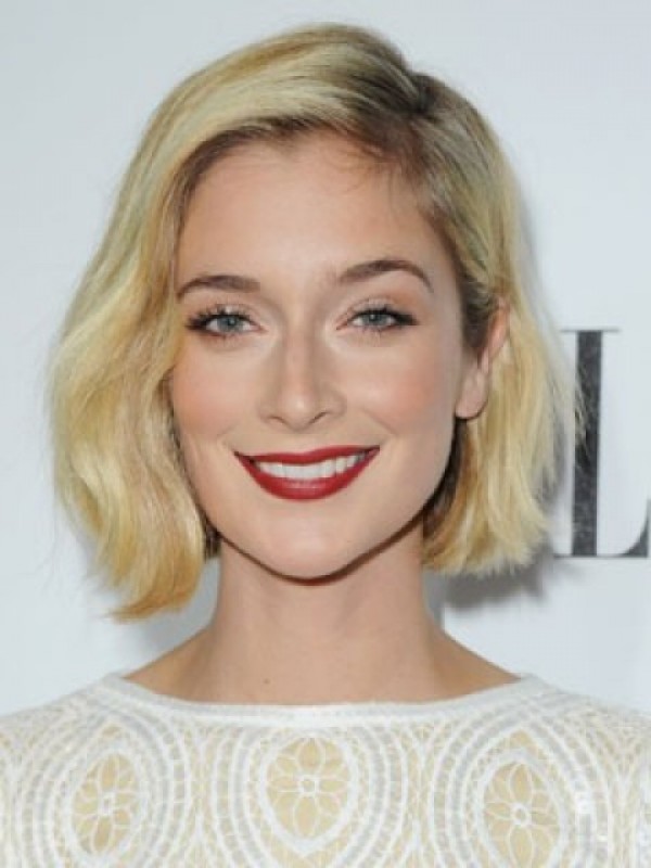 Caitlin Fitzgerald Parrucche Corte Con Pizzo Anteriore Dritto