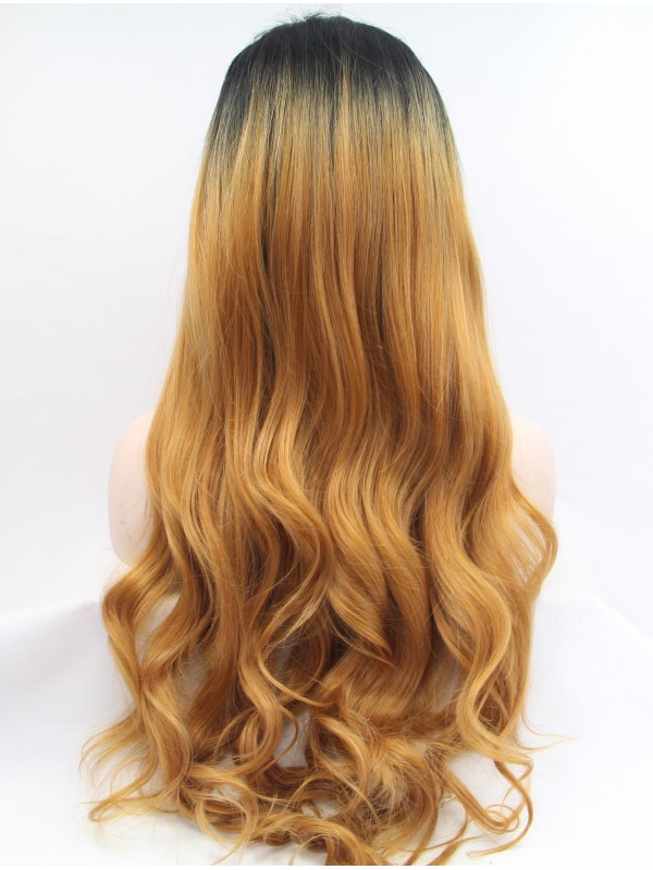 Parrucche Frontali In Pizzo Sintetico Ricci Da 28 "