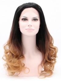Parrucche Sintetiche Frontali In Pizzo Ricci Da 30 "