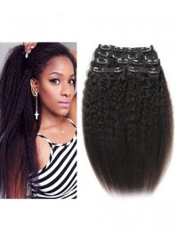 Clip Nelle Estensioni Dei Capelli Brasiliani Clip Da 7 Pezzi Nelle Estensioni Dei Capelli Umani