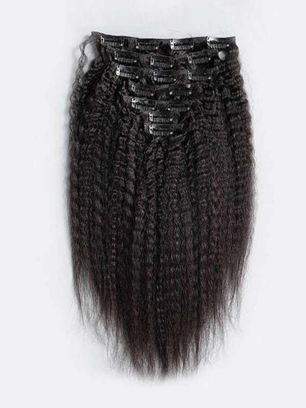 Clip Nelle Estensioni Dei Capelli Brasiliani Clip Da 7 Pezzi Nelle Estensioni Dei Capelli Umani