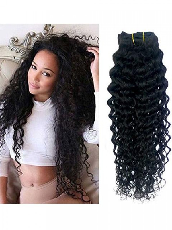 Clip Riccia Doren Nelle Estensioni Dei Capelli Umani Capelli Remy Vergini
