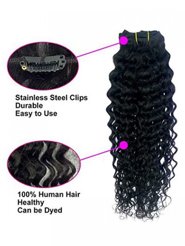 Clip Riccia Doren Nelle Estensioni Dei Capelli Umani Capelli Remy Vergini