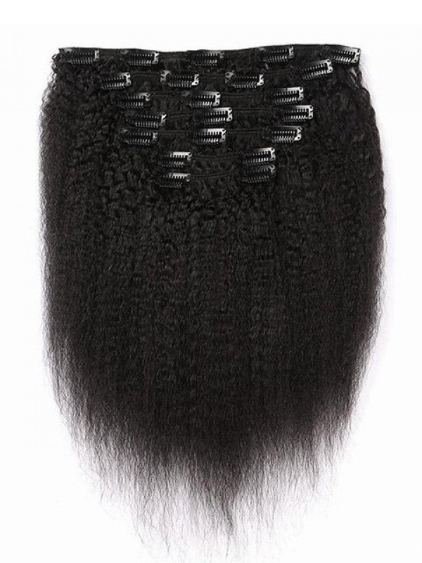 Shine Kinkys Dritto Clip Nelle Estensioni Dei Capelli