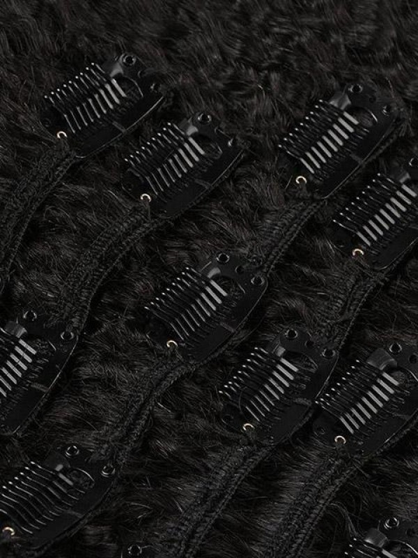 Shine Kinkys Dritto Clip Nelle Estensioni Dei Capelli