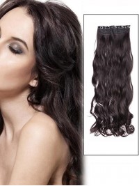 Fermaglio Per Capelli Umani A Onda Del Corpo Istantaneo In Un Unico Pezzo Nell'Estensione Dei Capelli