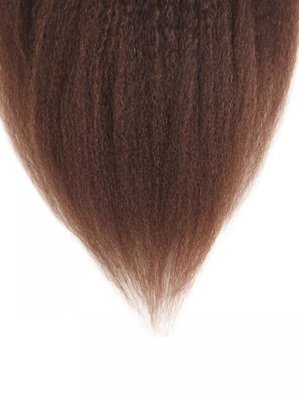 Clip Dritta Kinky Yaki Nelle Estensioni Dei Capelli Umani