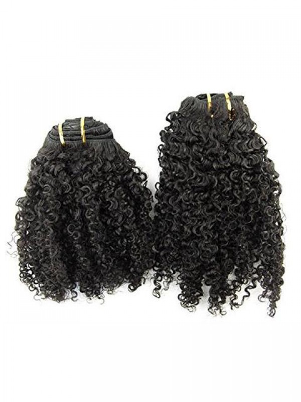 Estensioni Dei Capelli Afroamericani Ricci Crespi Dei Capelli Vergini Di Remy