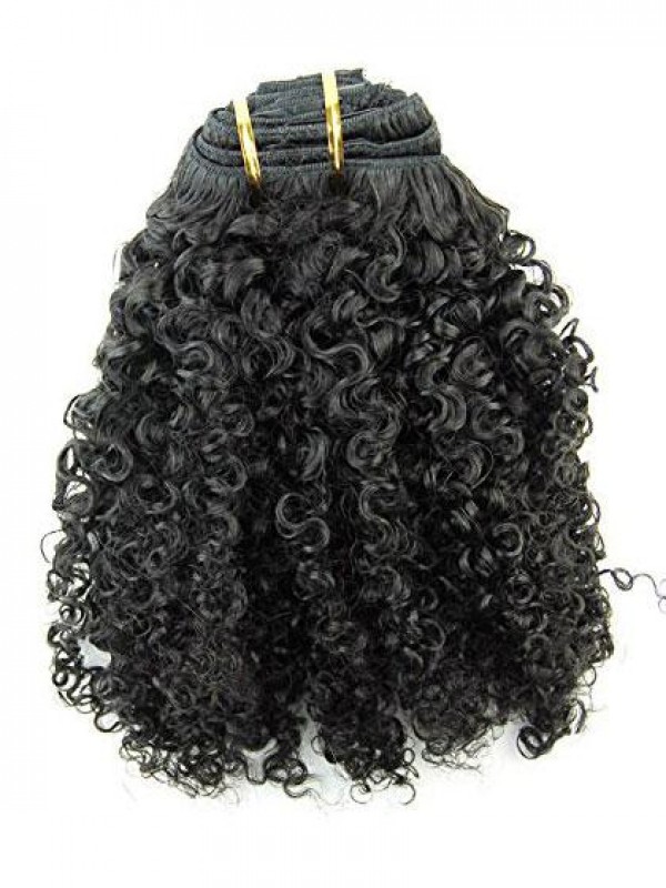 Estensioni Dei Capelli Afroamericani Ricci Crespi Dei Capelli Vergini Di Remy