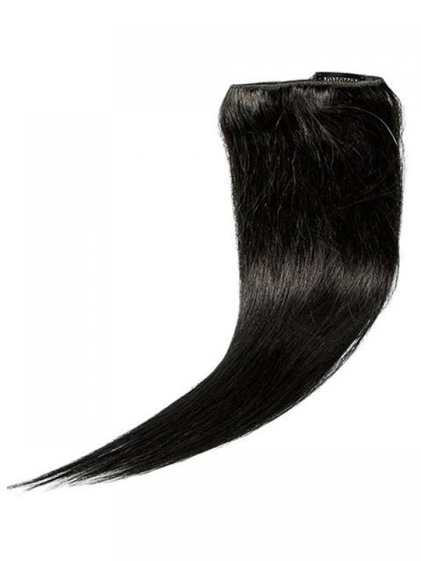 Clip Da 10 Pollici Jet Black Nelle Estensioni Dei Capelli Umani Di Remy 8 Pezzi 18 Clip