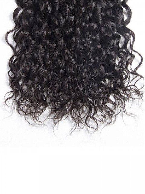 4 Pacchi Di Capelli Umani Bagnati E Ondulati Con Onde D'Acqua