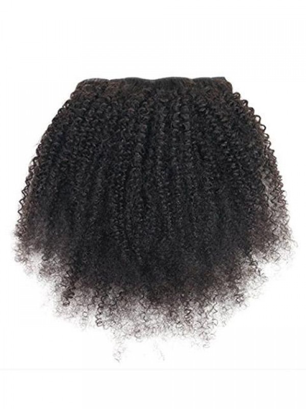 Clip Ricci Afro Crespi Nelle Estensioni Dei Capelli Capelli Umani