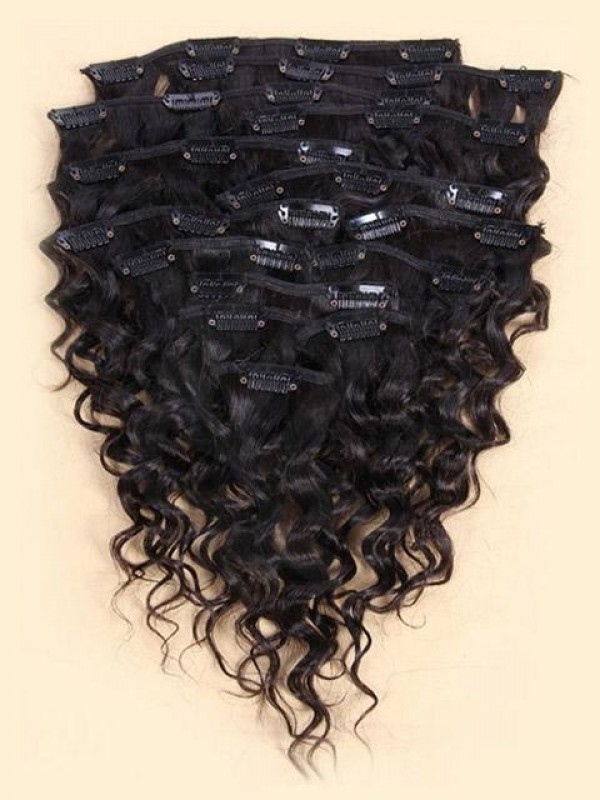 Clip Riccia In Estensione Dei Capelli Umani