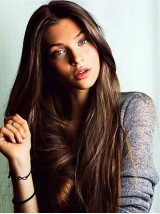 Capelli Umani 7 Pezzi Clip Nelle Estensioni Dei Capelli
