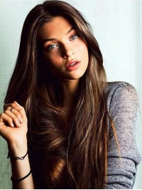 Capelli Umani 7 Pezzi Clip Nelle Estensioni Dei Capelli