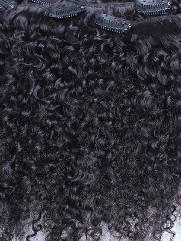 Clip Crespi Ricci Afroamericani Nelle Estensioni Dei Capelli