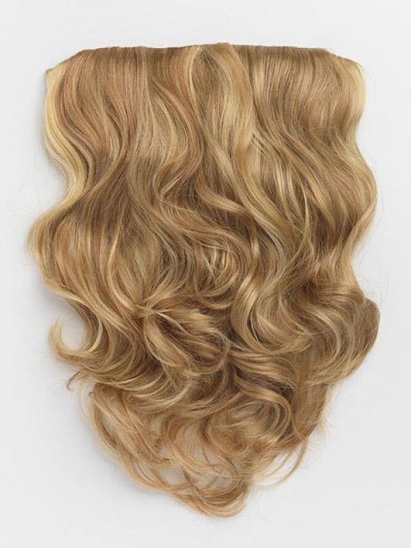 Clip Sintetica In Un Unico Pezzo A Onda Lunga Nell'Estensione Dei Capelli