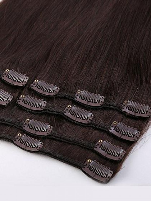 Clip Ondulata Da 8 Pezzi Nelle Estensioni Dei Capelli Umani Di Remy