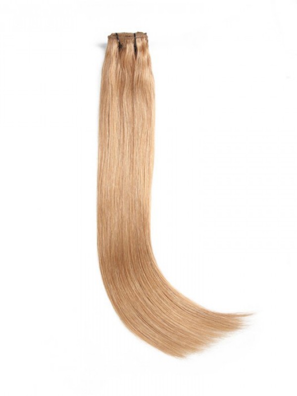 Clip Bionda Platino 115G Nei Capelli Estensioni Dei Capelli Vergini Economici 8 Pezzi / Set