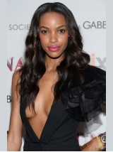 Jourdan Dunn Parrucche Per Capelli Umani Con Pizzo Frontale Ondulato Lungo 22 Pollici