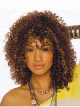 Parrucca Riccia Lunga Con Capelli Afro