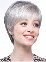 Parrucche Sintetiche Classiche Corte Dritte Da 6 Pollici