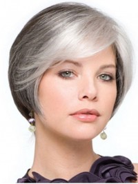 Parrucche Sintetiche Per Capelli Corti E Dritti Naturali 6 Pollici