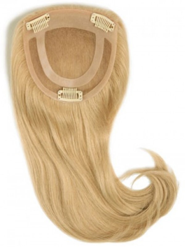 Parrucca 3/4 Diritta Di Capelli Umani Da 12 Pollici