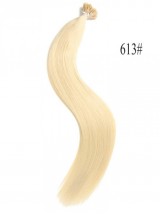 100S Cheratina Stick I-Tip Unice Estensioni Dei Capelli Umani Vergini Lisci 1 G/S