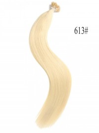 100S Cheratina Stick I-Tip Unice Estensioni Dei Capelli Umani Vergini Lisci 1 G/S