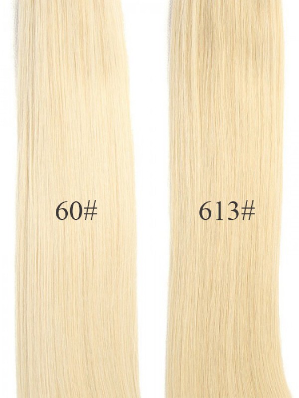 100S Cheratina Stick I-Tip Unice Estensioni Dei Capelli Umani Vergini Lisci 1 G/S