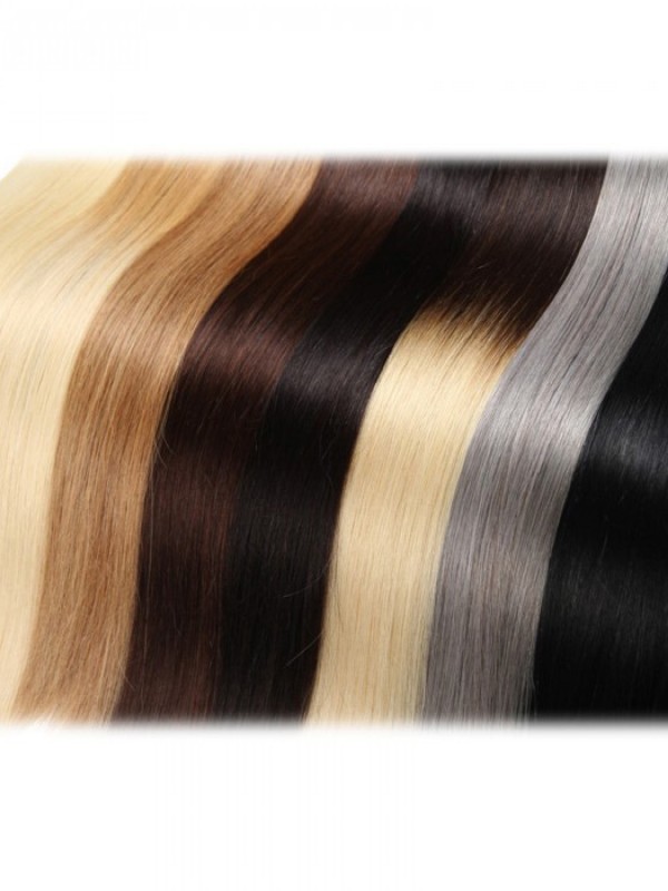 100S Cheratina Stick I-Tip Unice Estensioni Dei Capelli Umani Vergini Lisci 1 G/S