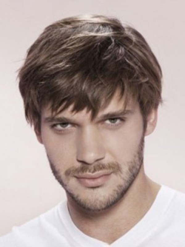 Parrucche Corte Da Uomo Dritto