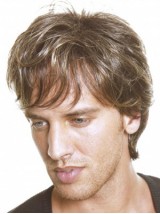 Parrucche Corte Da Uomo Ondulate