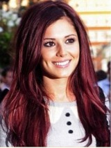 Parrucche Sintetiche Senza Cappuccio Lunghe A Strati Di Cheryl Cole Con Frangia Laterale