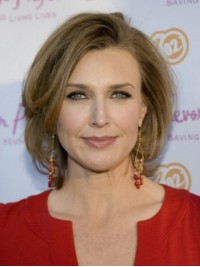 Parrucche Per Capelli Umani In Pizzo Pieno Medio Ondulato Brenda Strong Con Frangia Laterale